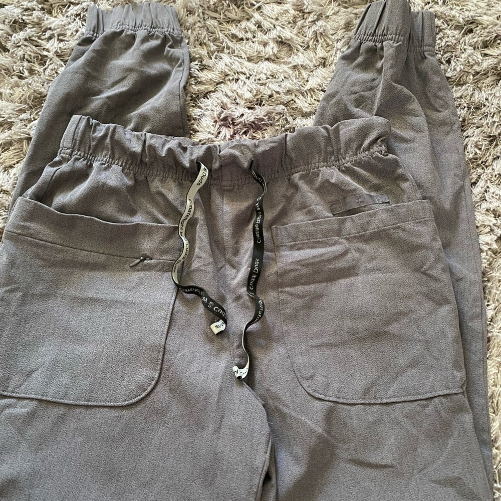 Climate right women's uniform pants gray stretch size S - Picture 5 of 8